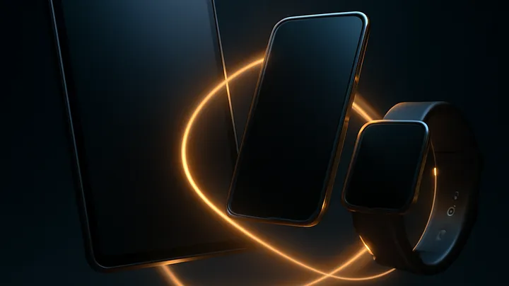 3666 BAD COM Multiple devices floating in harmony